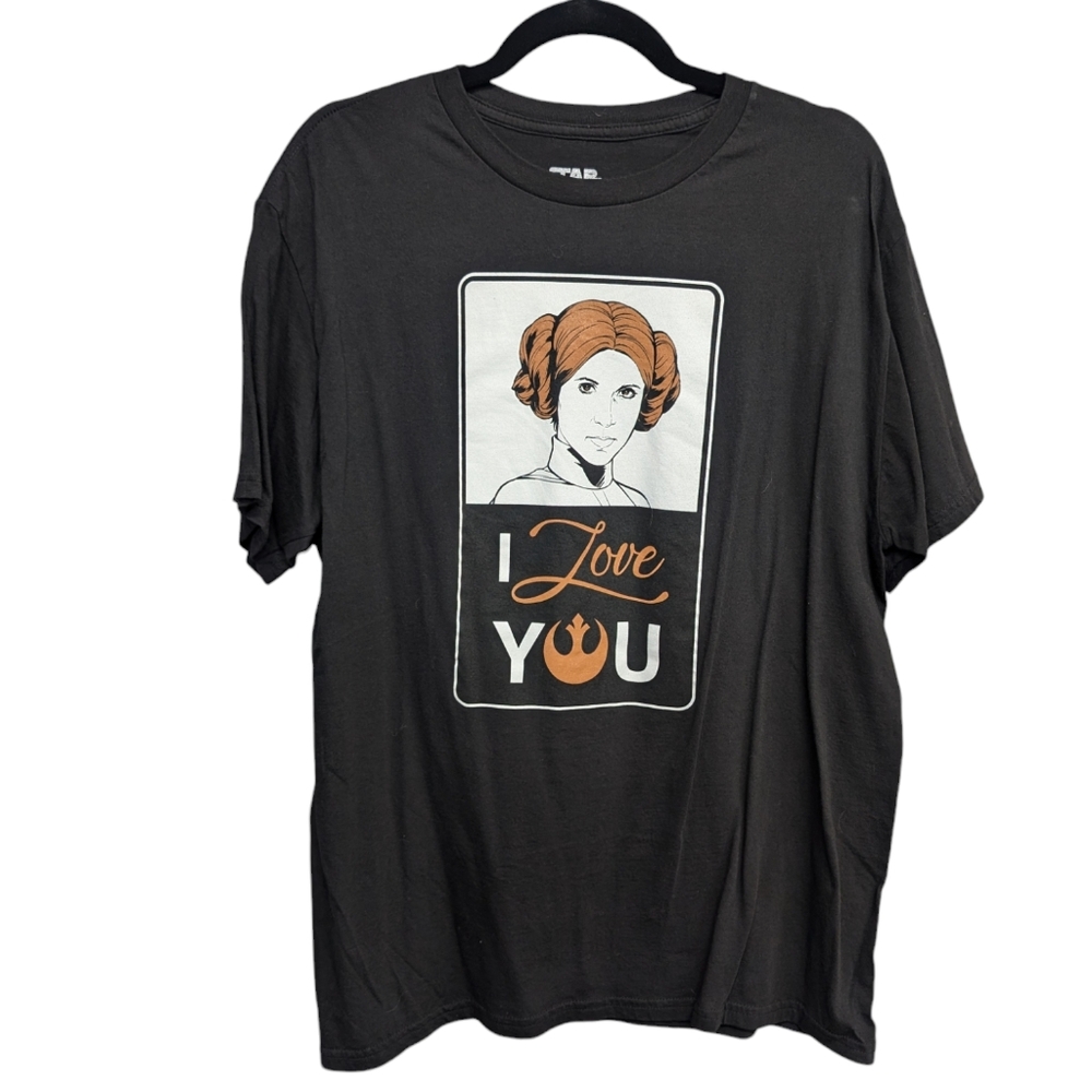 Star Wars Princess Leia "I love you" tshirt